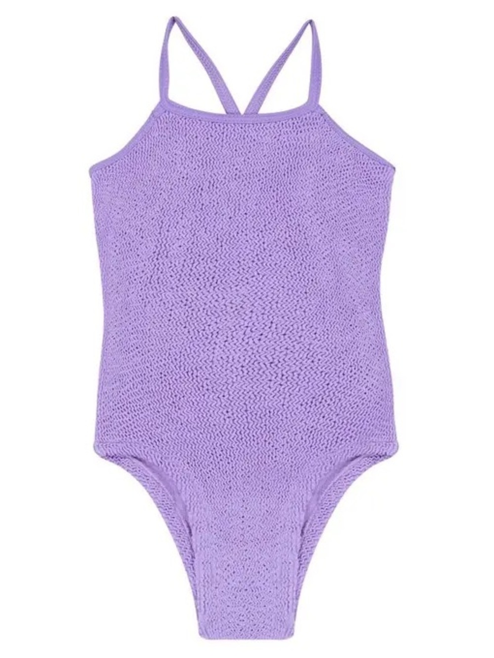 RARE HUNZA G KIDS Margot Swimsuit in Lavender